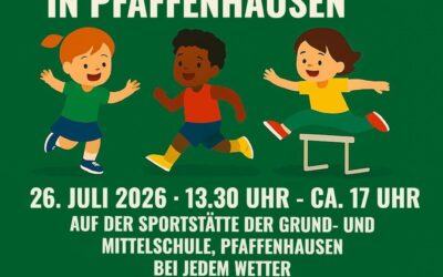 Kinderleichtathletik zum Mitmachen in Pfaffenhausen