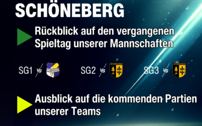 SG1 stürmt beim Tabellenführer – SG3 liefert das Spiel des Jahres